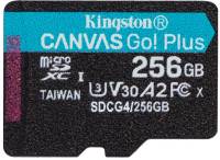 Флеш-карта Kingston 256GB microSDXC сlass 10 UHS-I U3 V30 A2 Canvas Go SDCG4/256GBSP
