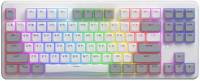 Клавиатура HATOR Rockfall 3 Mecha TKL QMK/VIA Orange Wireless White HTK851UA