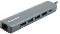 Разветвитель Blueendless USB-C 6-in-1 3xUSB 3.0 + HDMI + RJ45 + USB-C PD100 CA913909