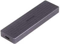 Карманы Maxxter M.2 NVMe & SATA SSD to USB-C 10Gbps black EHDE-2280D-01