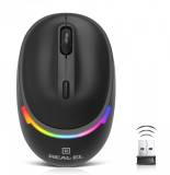 Мышка REAL-EL RM-440W Wireless/Bluetooth Black EL123200045