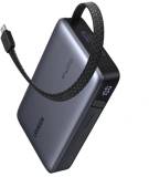 Павербанк Ugreen 20000 mAh 67W Cable Space gray U_55996B