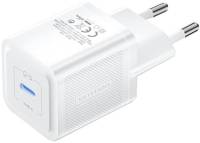 Зарядка Vention 1xUSB-C PD20W GaN + cable USB-C to USB-C white TZ-FEPW0-EU-01
