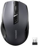 Мышка Ugreen MU006 Ergonomic Wireless Gray/Black 15063
