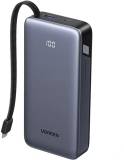 Павербанк Ugreen 20000mAh 45W with Built-in Cable 55988B