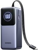 Павербанк Ugreen 20000 mAh 130W Cable Space gray U_55365B