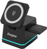 Зарядка ENERGIZER 15W 3-in-1 magnetic wireless black WCP307