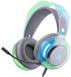 Наушники Defender Glitch RGB USB White 62490