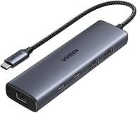 Разветвитель Ugreen USB-C to 1xUSB-A 3.2 + 1xUSB-A 2.0 + 2xUSB-C 3.2 + 45320