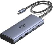 Разветвитель Ugreen Dock CM498 USB3.2 Type-C ->2xUSB-A 3.2/2xUSB-C 3.2 45379