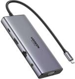 Разветвитель Ugreen Dock CM639 USB3.2 Type-C->1xUSB-A3.2/1xUSB-A3.1/2x 45520