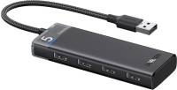 Разветвитель Ugreen USB 3.0 to 4xUSB 3.2 Gen1 CM653 black 15548