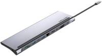 Разветвитель Vention USB3.1 Type-C to HDMI/VGA/USB-C/USB3.0x3/RJ45/SD/T THTHC