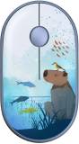 Мышка 2E MF300 CAPYBARASWIM Silent Wireless/Bluetooth Blue 2E-MF300WCAPIBARABL