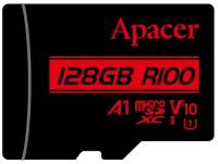 Флеш-карта Apacer 128GB microSD class 10 UHS-I V10 A1 AP128GMCSX10UB-RA