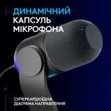 Микрофон Logitech Yeti GX Dynamic RGB Gaming Mic with Lightsync Blac 988-000569