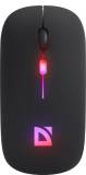 Мышка Defender Touch MM-997 Silent Wireless RGB Black 52997
