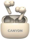 Наушники Canyon TWS-10 OnGo ANC ENC Beige CNS-TWS10BG