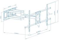 Кронштейн Walfix R-614B