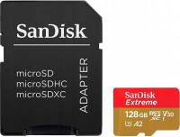 Флеш-карта SanDisk 128GB microSD class 10 UHS-I Extreme For Action Ca SDSQXAA-128G-GN6AA
