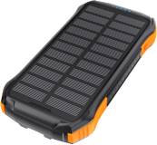 Солнцепанель Choetech 10000mAh, 5V/2.1A, solar panel, Qi-5W, Black-Orang B659-OR