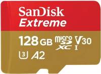 Флеш-карта SanDisk 128GB microSD class 10 UHS-I U3 Extreme SDSQXAA-128G-GN6MA