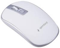 Мышка Gembird MUSW-4B-06-WS Wireless White-Silver