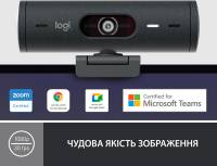 Веб-камера Logitech Brio 500 Graphite 960-001422
