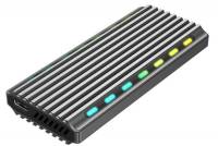 Карманы Gembird M.2 (NGFF), USB 3.1, black EE2280-U3C-03