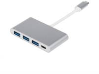 Разветвитель Atcom Type-C 3.1  to 3xUSB 3.0 + Type-C 10 cm 12808