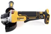 Болгарка DeWALT 18В XR Li-lon, 125 мм, 9000 об/хв, вага 1.74 кг, T DCG406NT