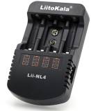 Зарядка LiitoKala 4 Slots, LED, Li-ion/Ni-MH/Ni-Cd/AA/ААA/AAAA/С Lii-NL4