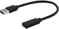 Аксессуар CABLEXPERT USB3.0 Type-C (USB-вилка/C-розетка) A-USB3-AMCF-01