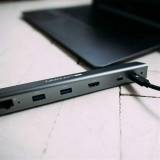 Разветвитель Canyon Docking Station with 7 ports, 2*Type C, Input 100- CNS-TDS06DG