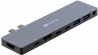 Разветвитель Canyon Docking Station with 8 ports, 1*Type C PD100W+2*Ty CNS-TDS08DG