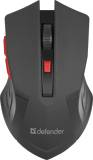 Мышка Defender Accura MM-275 Black-Red 52276