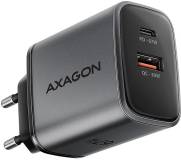 Зарядка AXAGON 1xUSB-C PD67W + 1xUSB QC4+ PPS gray ACU-PQ67