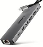 Разветвитель AXAGON USBC to 2xUSBA + 1xUSBC + 2xHDMI + RJ45 + PD100W 0 HMC-7HX2