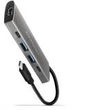 Разветвитель AXAGON USB-C to 2xUSB-A + 2xUSB-C + HDMI 0.13m gray HMC-5G2