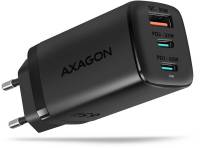 Зарядка AXAGON 1xUSB + 2xUSB-C 65W QC4+ PD3.0 PPS black ACU-DPQ65