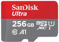 Флеш-карта SanDisk 256GB microSDXC class 10 UHS-I Ultra SDSQUAC-256G-GN6MA