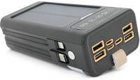 Павербанк Linkage 30000mAh, Solar, 22.5W, cables Туре-С+Lighting, Bl LKP-46