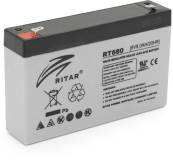 Аккумулятор Ritar AGM RT680G, 6V-8Ah