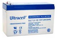 Аккумулятор Ultracell 12V-7.2Ah, AGM UL7.2-12