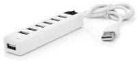 Разветвитель VOLTRONIC USB 2.0 to 7xUSB with power switch white YT-H7S-W