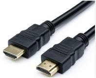 Кабель Atcom HDMI-HDMI, 1м CCS Black polybag 17390