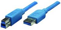 Кабель Atcom Кабель USB Atcom AM/BM 1.8м, USB 3.0, для периферии 12823