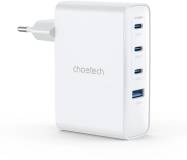 Зарядка Choetech 3xUSB-C + 1xUSB PD100W GaN PD9002