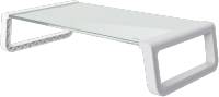 Подставка Trust Monta Glass Monitor Stand Wht 25351