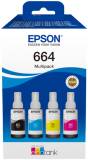 Картридж Epson 664 EcoTank 4-colour multipack C13T66464A